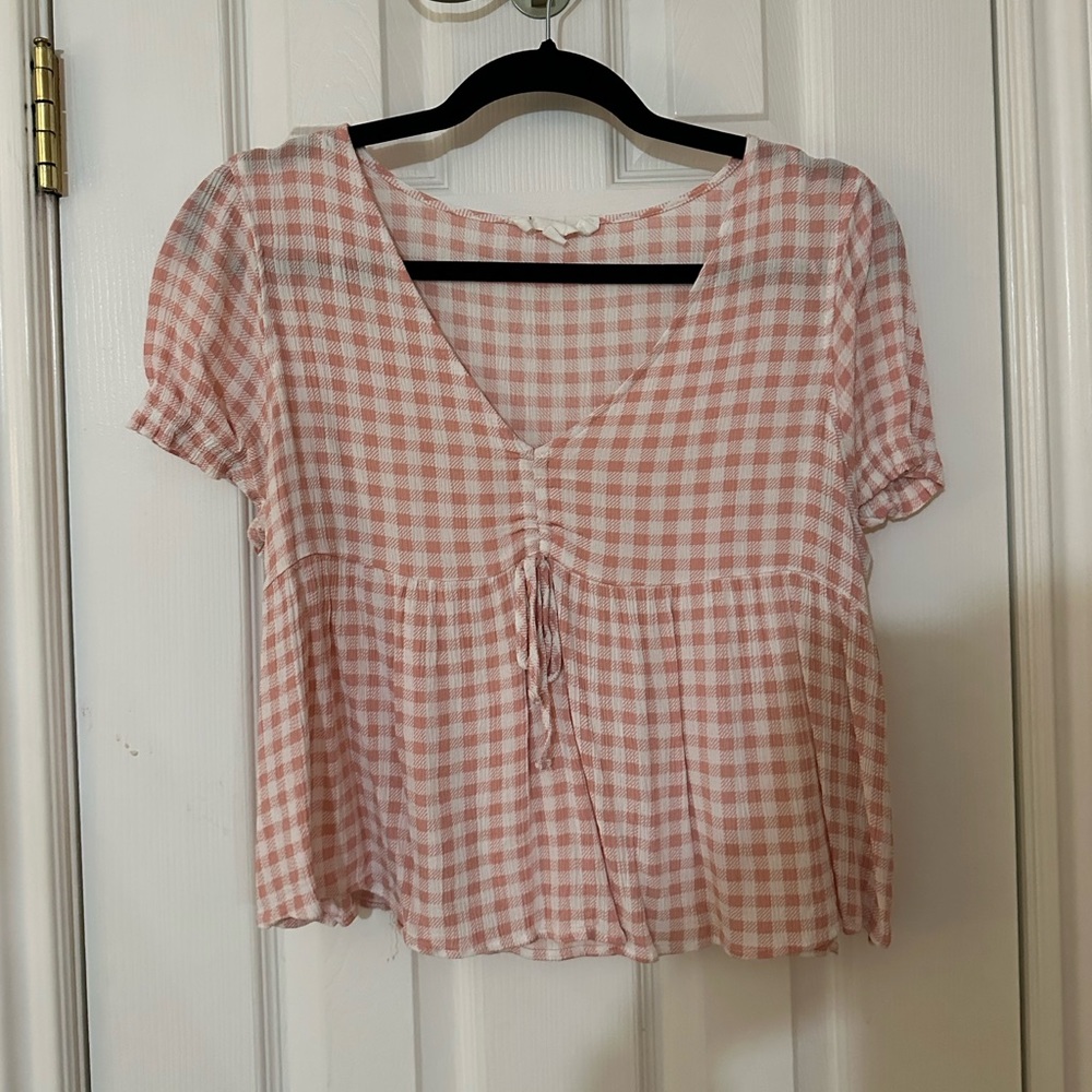 Pink Rose Shirt Large